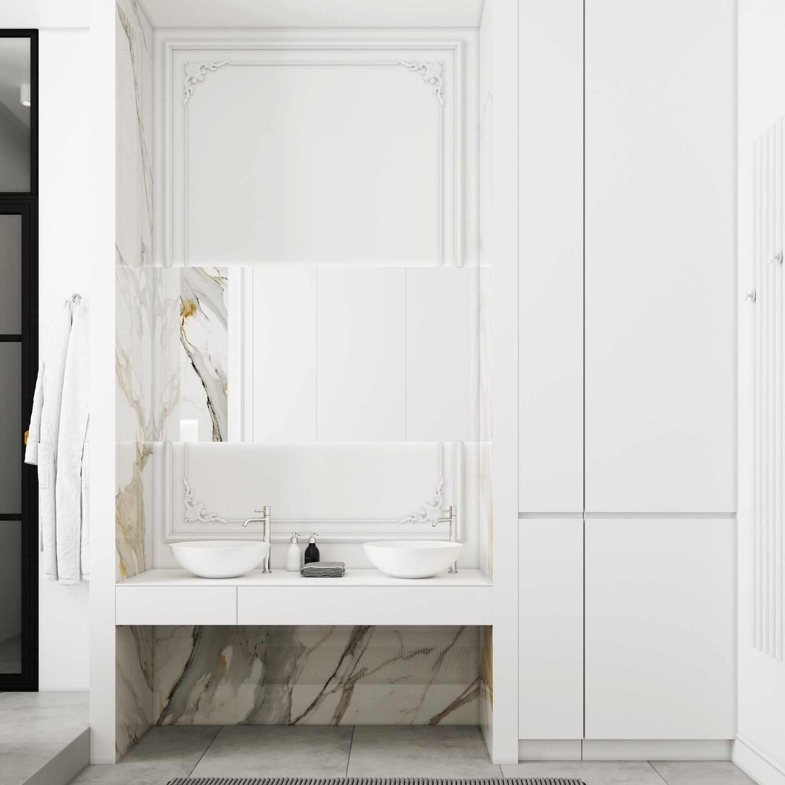 Дизайн интерьера: «Неоклассика в ЖК Суббота»