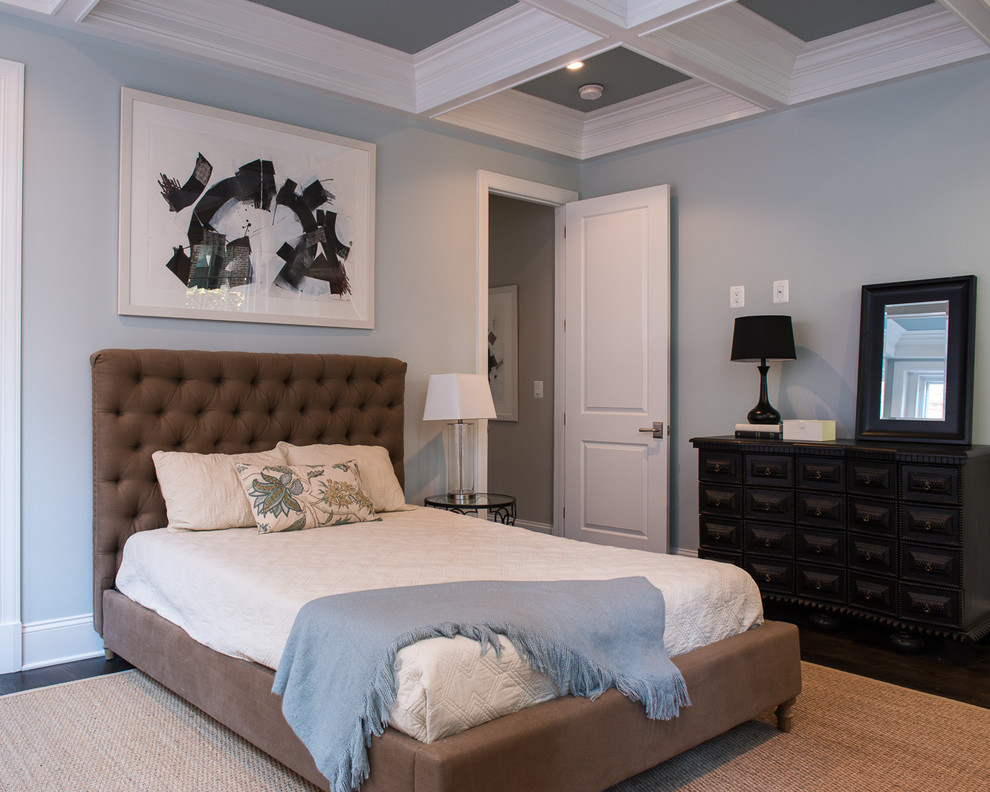 Transitional bedroom in DC Metro.