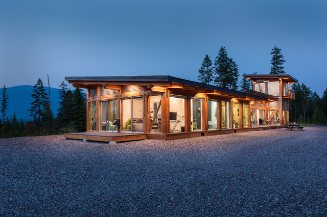Mountain Modern Smart Home modern-haeuser