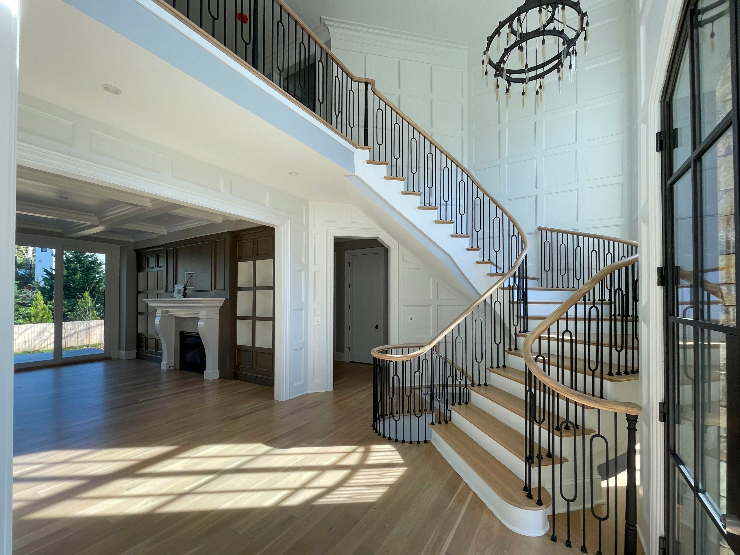 95_Remarkable and elegant floating elliptical staircase, McLean, VA 22101