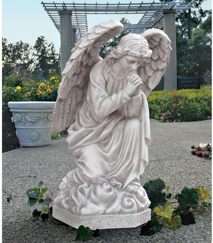 The Praying Basilica Angel Statue
