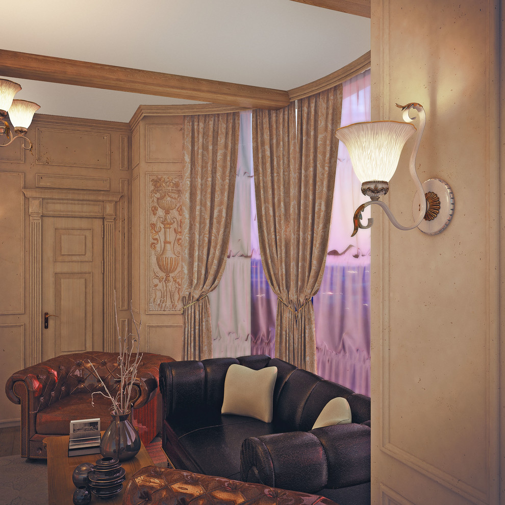 Зональное освещение в гостиной