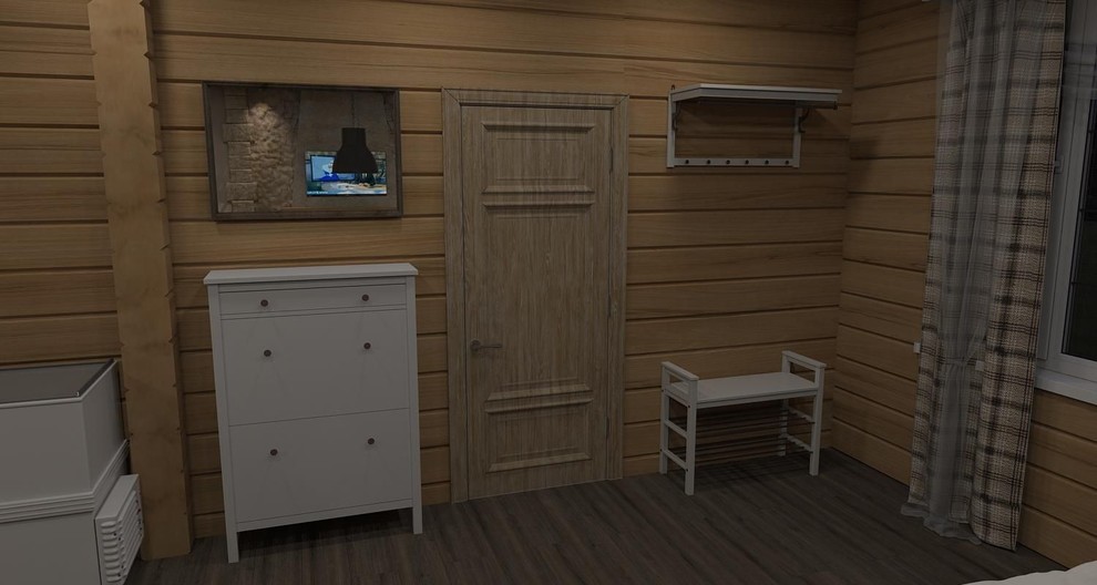 Баня в стиле "Шале" 2015г