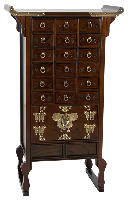Korean Style 18 Drawer Herbal Medicine Chest Asian Medicine