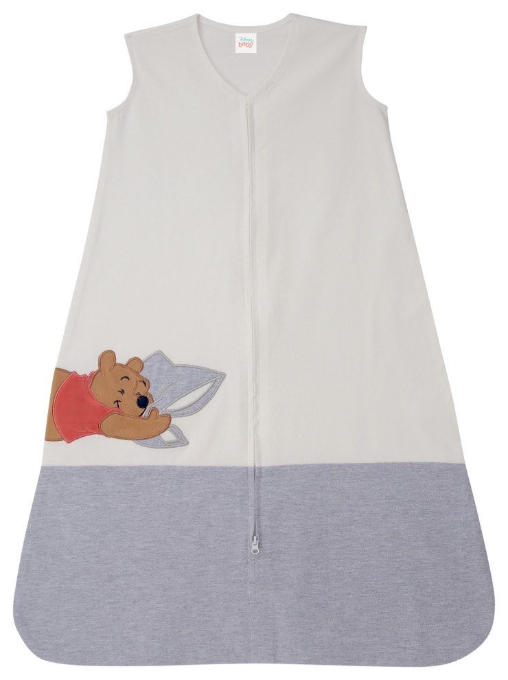 Lambs & Ivy Winnie the Pooh Wearable Blanket White, Animals, Disney