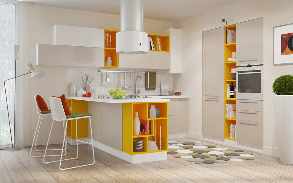 Современные Глянцевые кухни