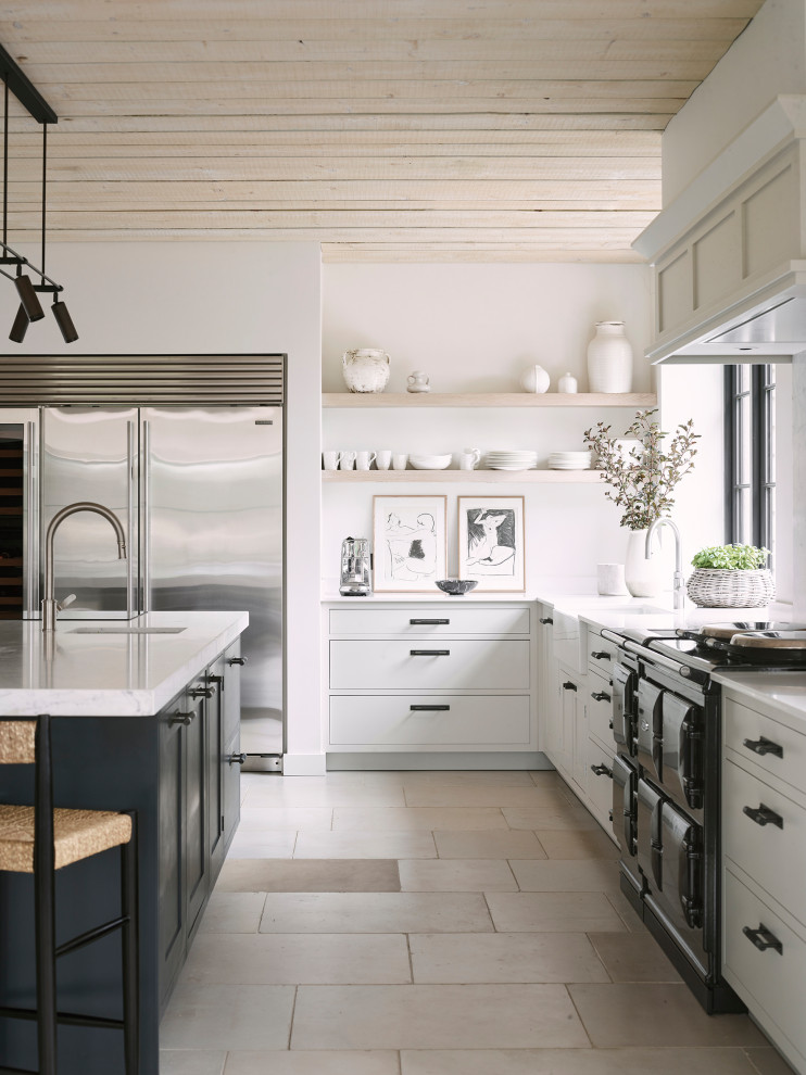 Classic kitchen in London.