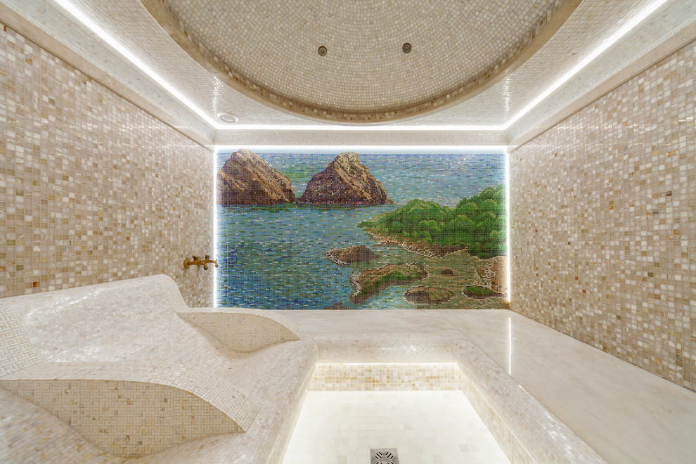 Фрагменты оформления загородного дома в поселке "Довиль", Одинцовский р-н, МО