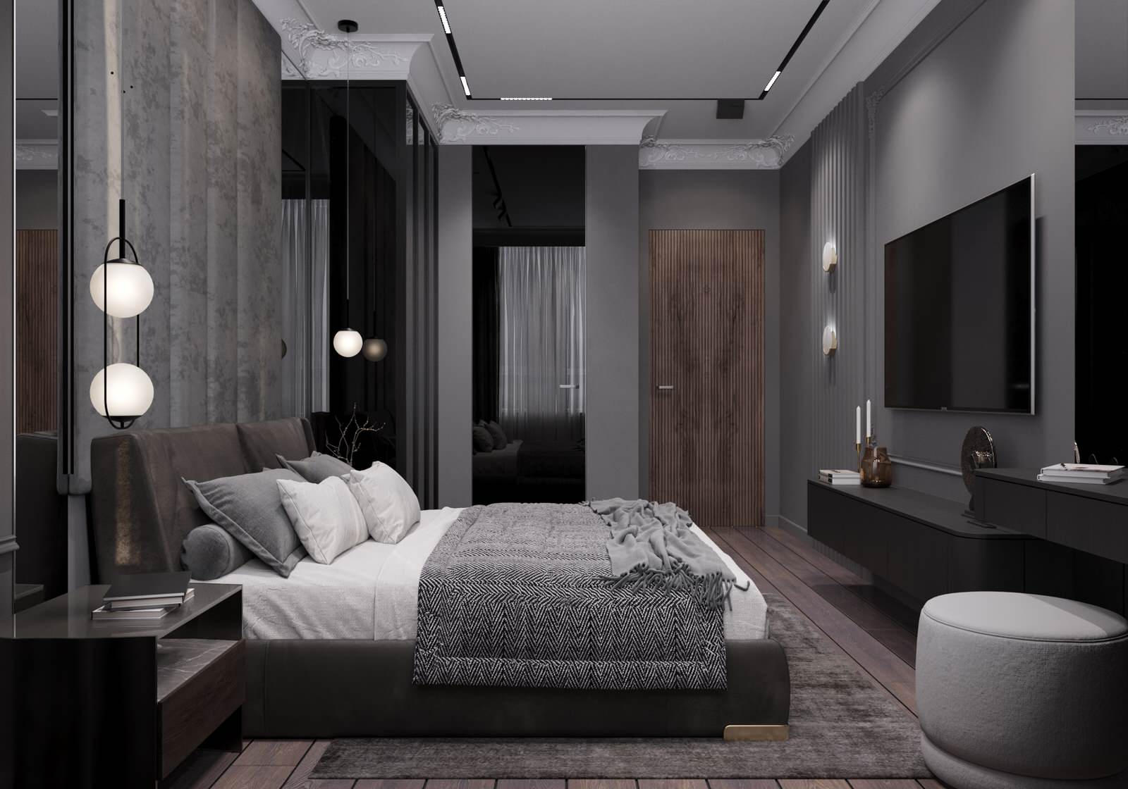 Квартира для супружеской пары и двух взрослых сыновей