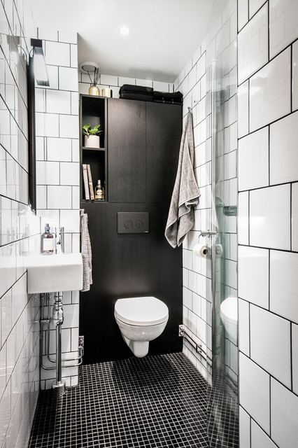 KVADRATSMART P&Aring; 29 M2 skandinavisch-badezimmer