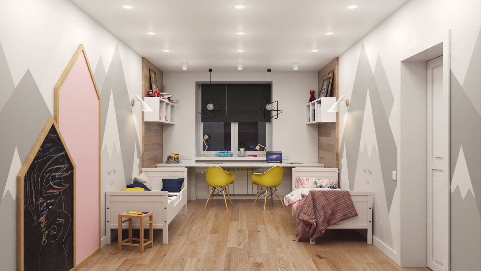 Интерьеры трехкомнатной квартиры в ЖК "Изумрудный" г. Самара