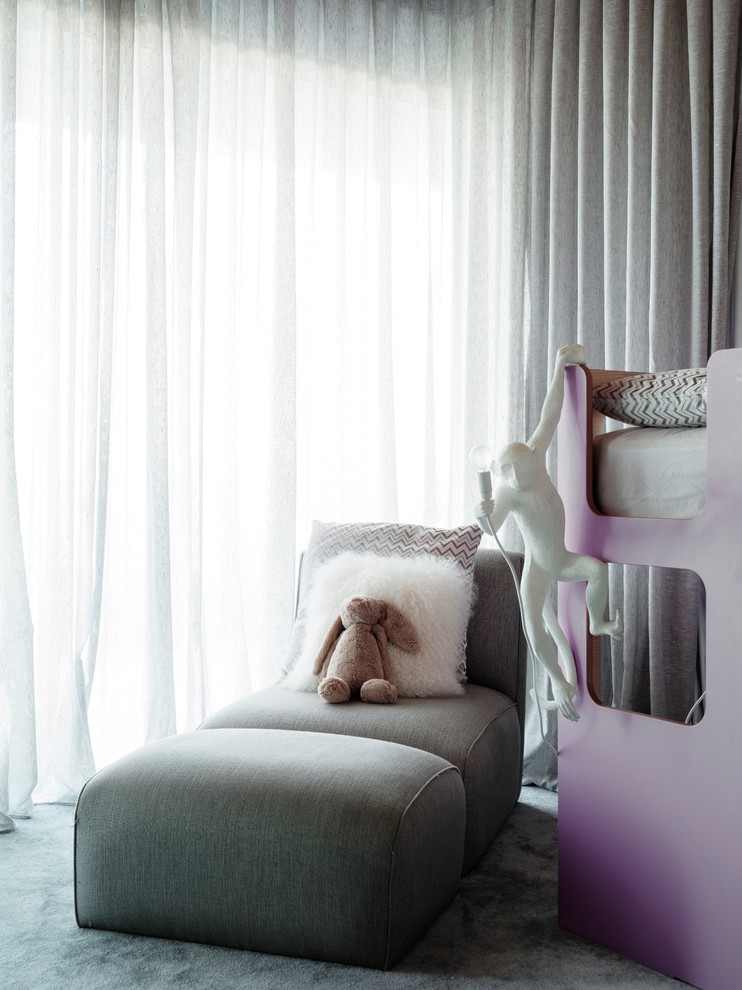 Design ideas for a contemporary kids' room in Sydney.