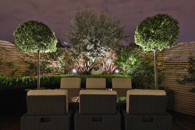 Rotherhithe Garden contemporary-deck