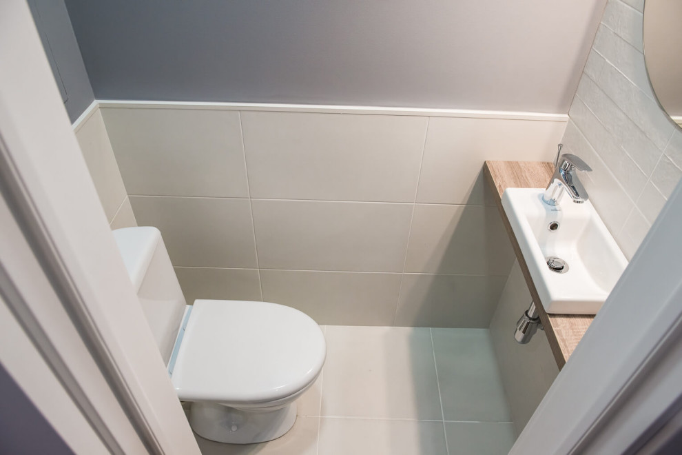 Чистовая отделка в санузле