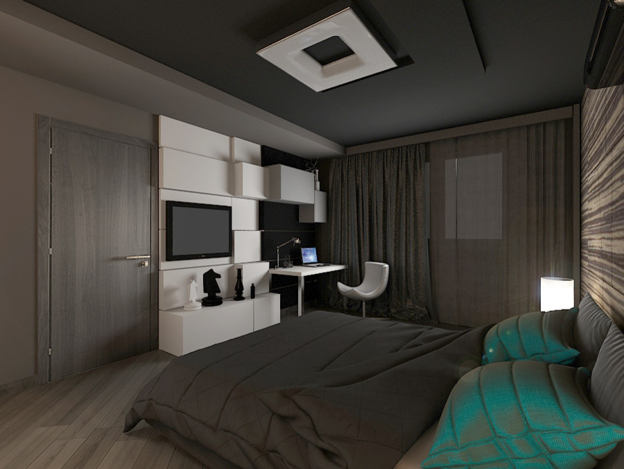 "Черная квартира холостяка"