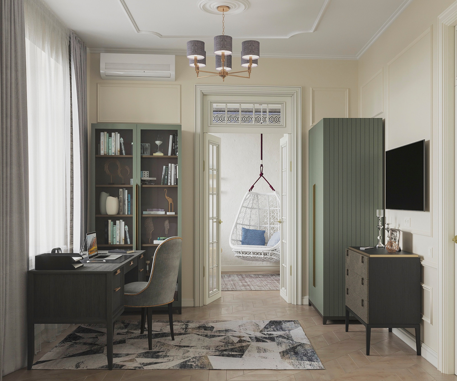 Машина времени. Квартира 120 кв.м. в старом доме на Бронной