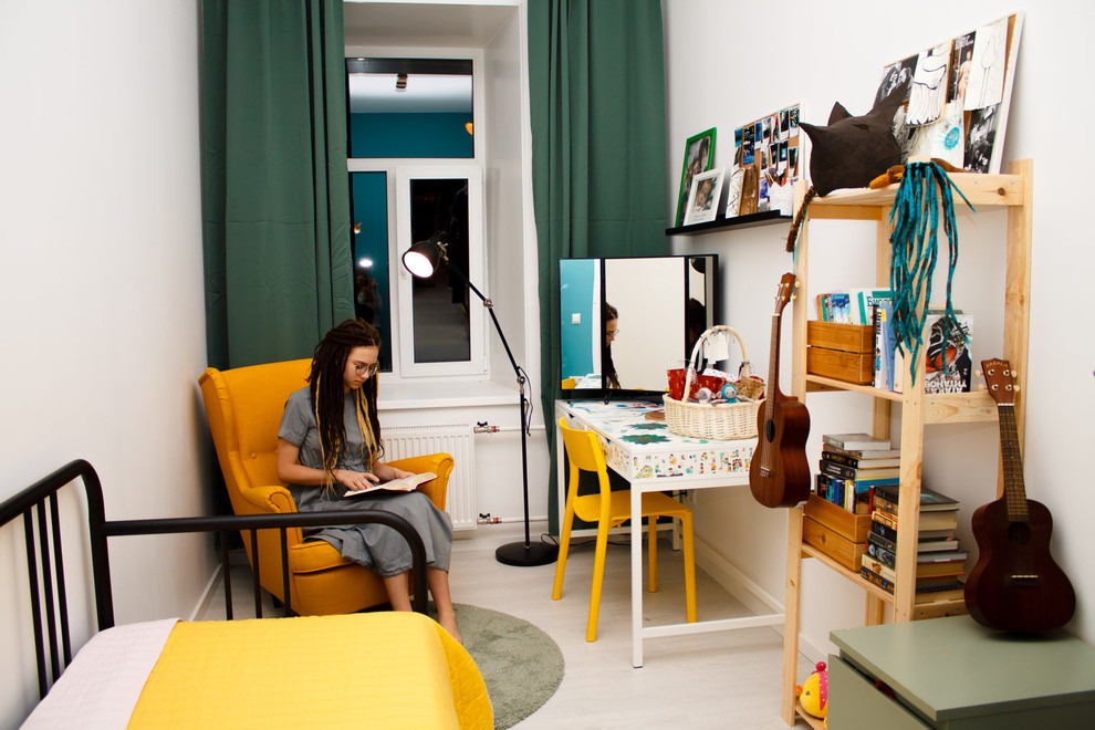 Коммуналка в центре Питера в скандинавском стиле