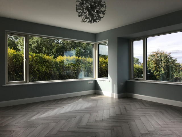 New Build-  Barna, Galway contemporary-vardagsrum
