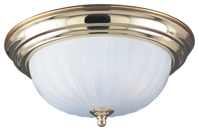 Sea Gull Lighting-7506-02-Polished Brass Close To Ceiling