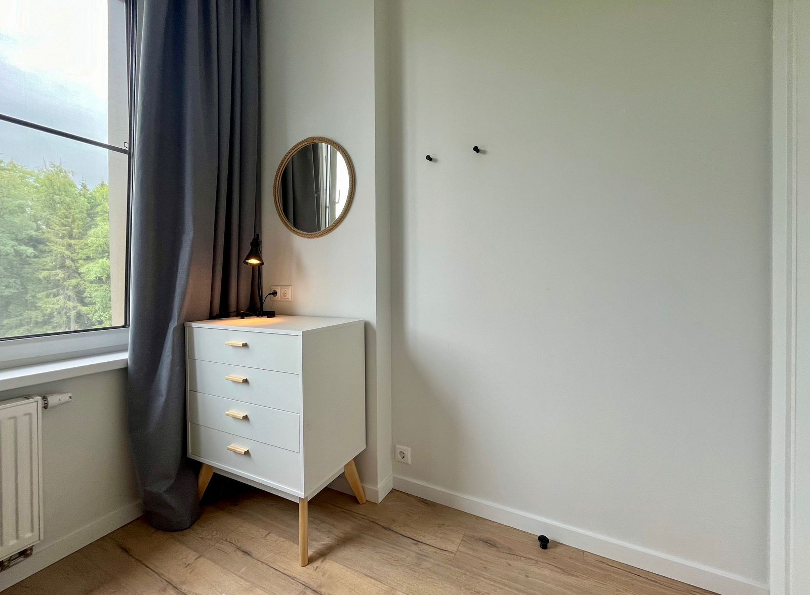 Проект студии 37м2, ЖК Серебрица