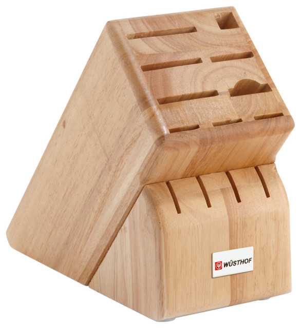 Wusthof Beechwood 13Slot Knife Storage Block Contemporary Knife