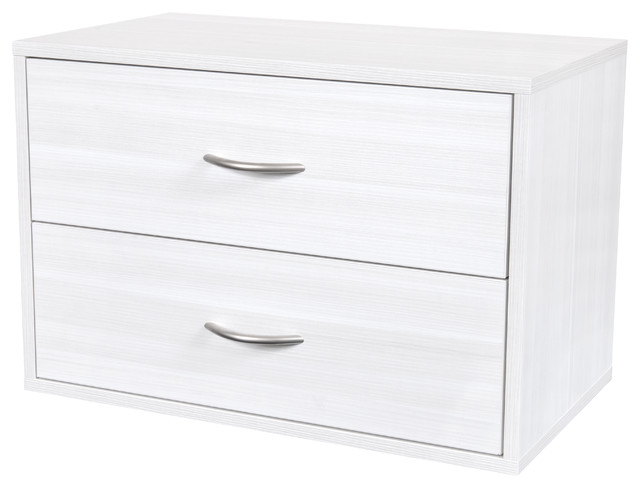 Organized Living Freedomrail O Box 2 Drawer Organized Living Freedomrail O Box 2 Drawer Unit Snowdrift Live Contemporary Filing