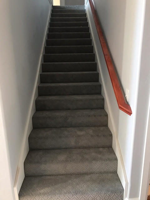 Custom Homes clasico-escalera