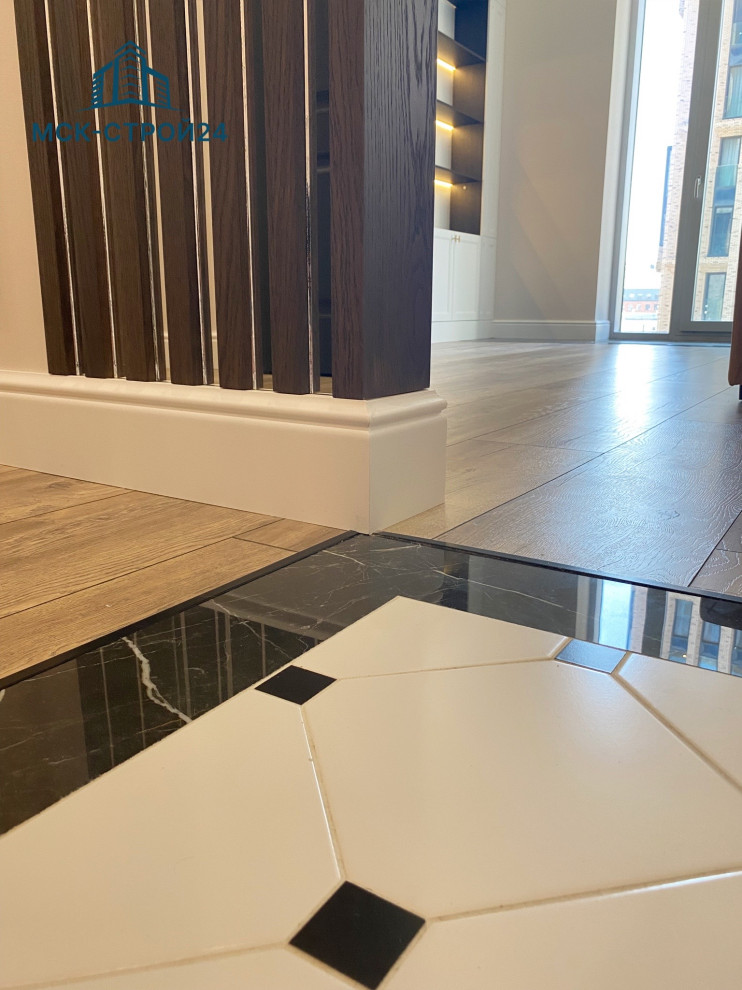 Дизайнерский ремонт квартиры 112м² в ЖК "ЗИЛАРТ"