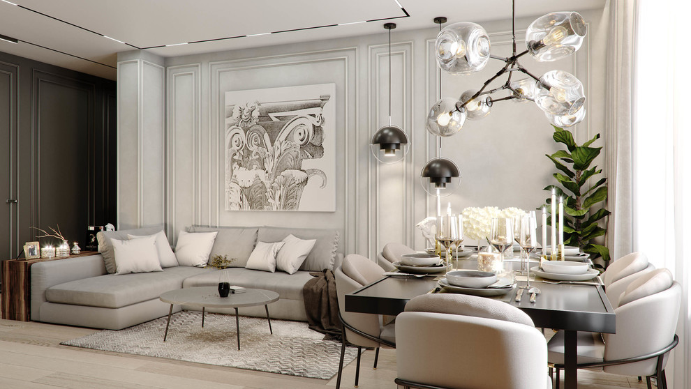 Дизайн квартиры в ЖК Дворянский 100м2