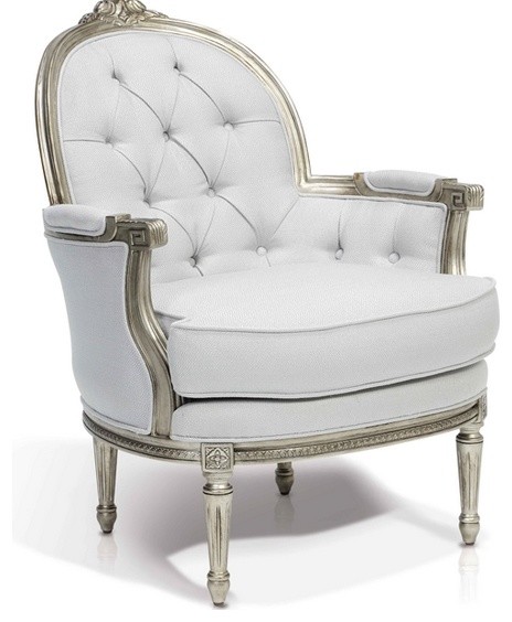Traditional Style Louis Xvi Bergere Chair Midcentury Armchairs Traditional Style Louis Xvi Bergere Chair