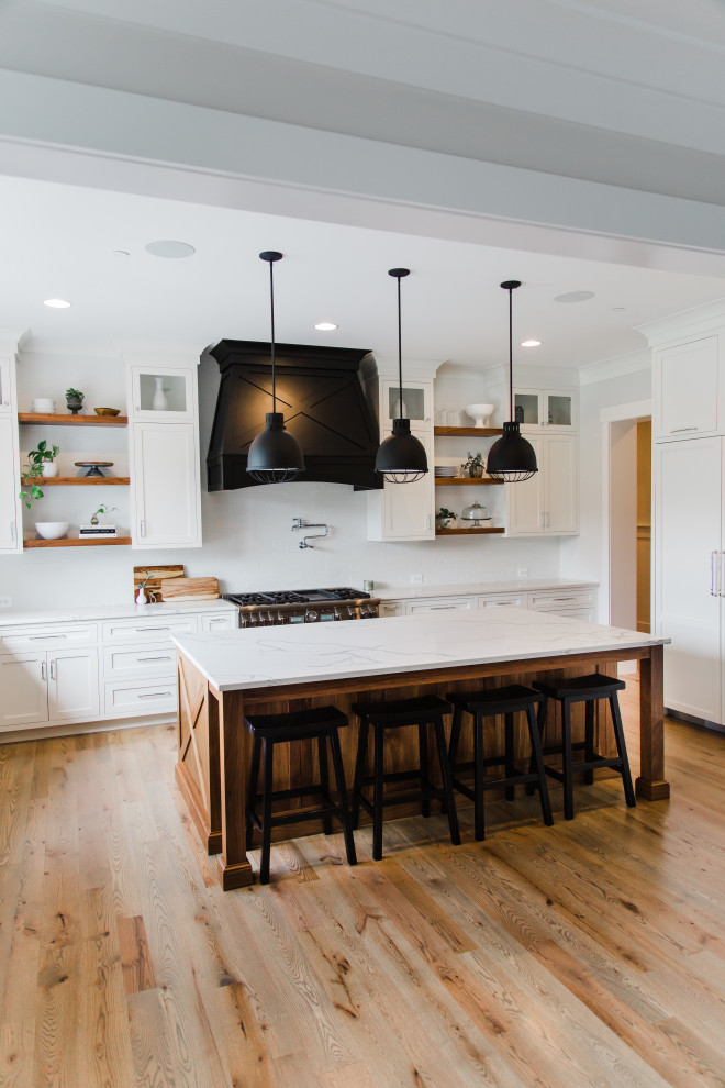 Fredrick Road New Home Farmhouse Kitchen Baltimore by Crosen