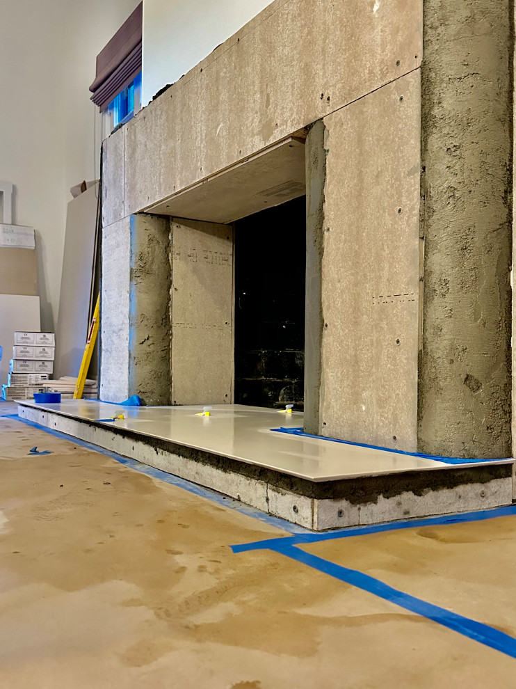 Fireplace remodel | Beverly Hills