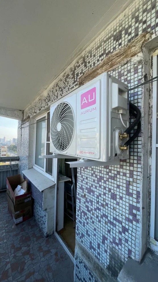 Установка кондиционера