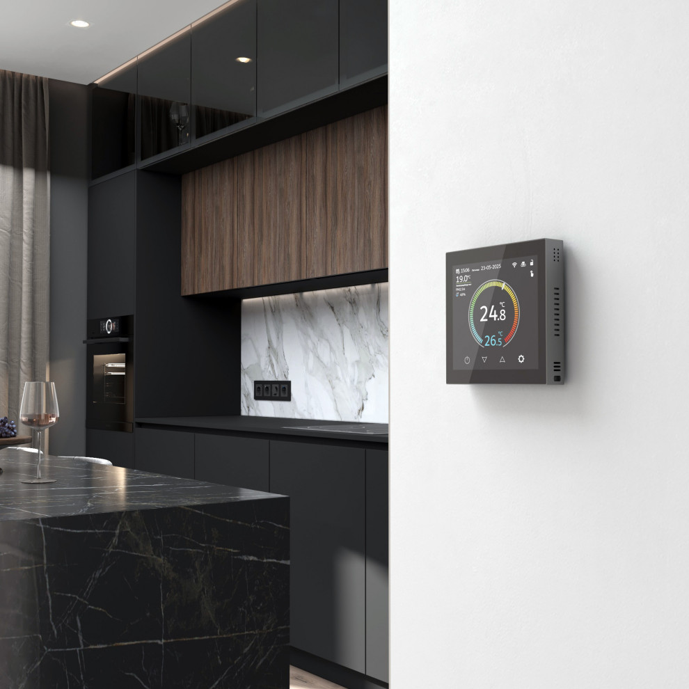 Новинка для умного дома — стильный терморегулятор Werkel с сенсорным экраном