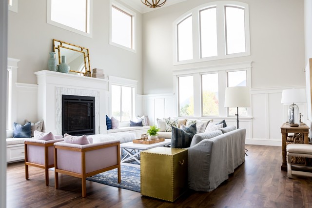 Foothill Drive contemporain-salon