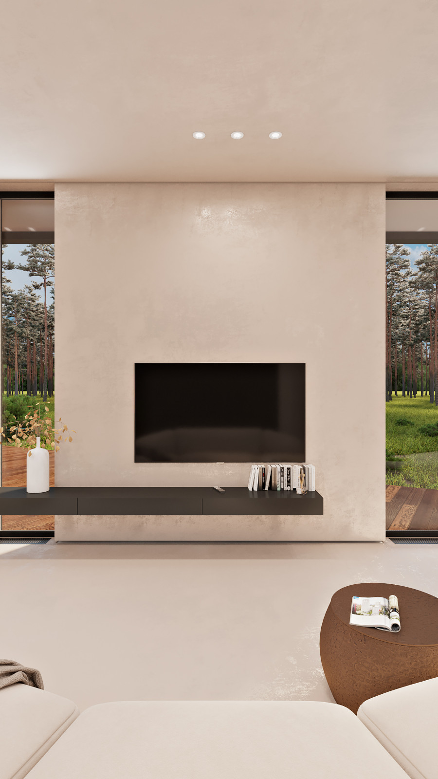 гостиная в современном стиле