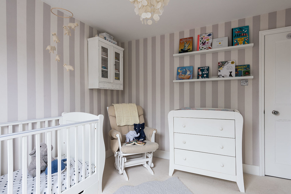 This is an example of a transitional nursery in London.