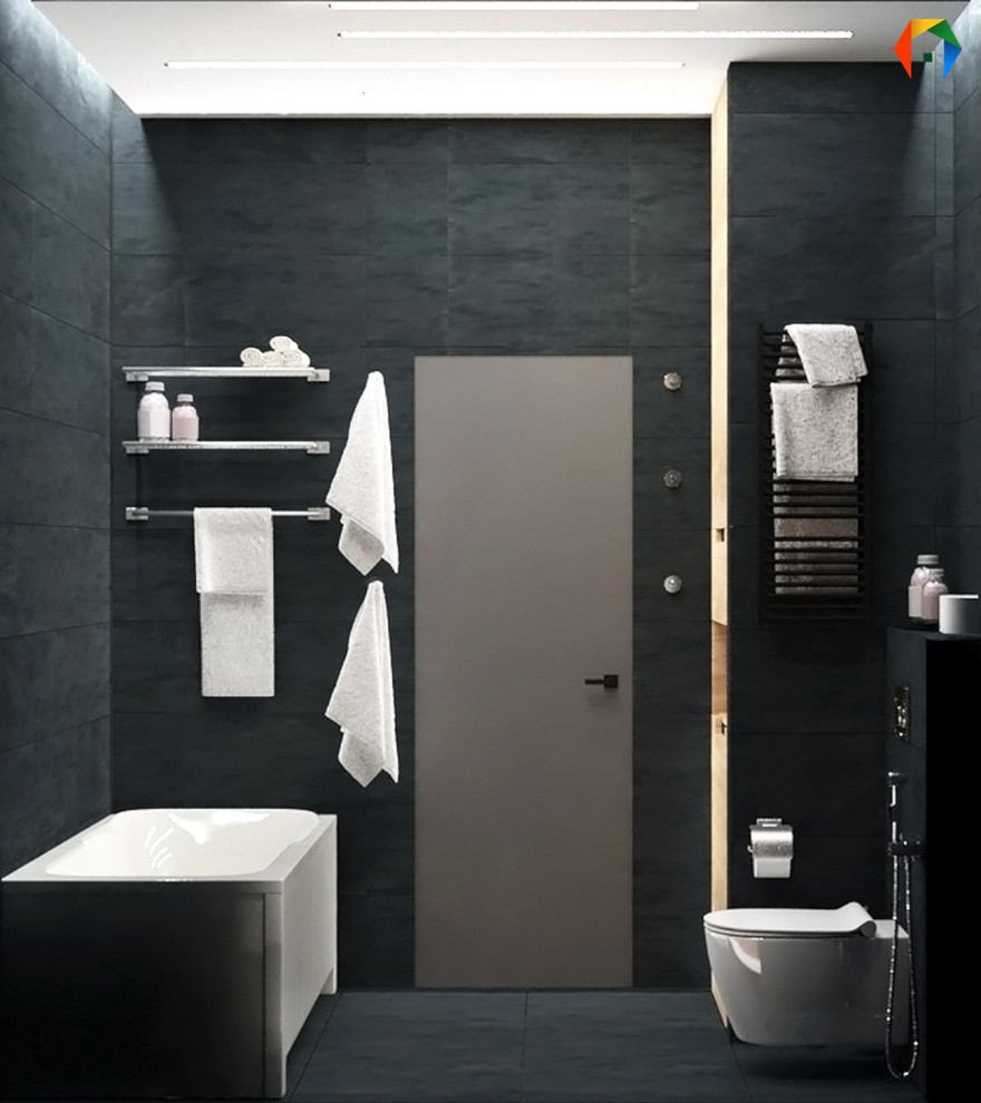 Волоколамское шоссе. Дизайн квартиры с объединенными кухней и гостиной