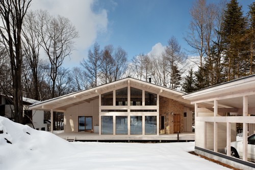 Houzzフォト 雪のなかにたたずむ美しい住宅 40選 Houzz ハウズ