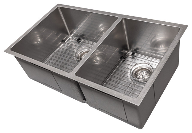 33" Chamonix Undermount Fingerprint Resistant Stainless Steel Kitchen Sink