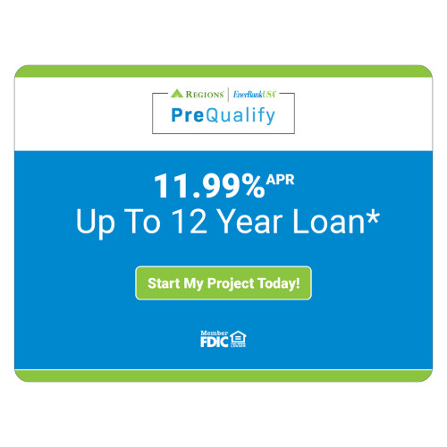 11.99% apr up to 12 year loan* Start my project today!