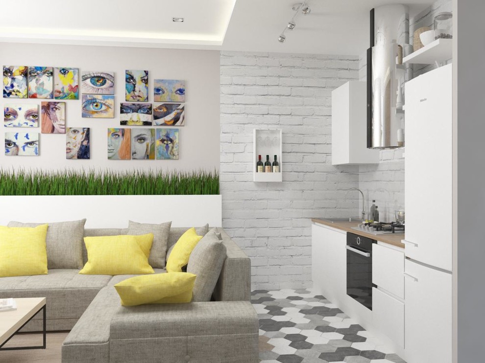 Квартира для парня. 60 м.кв.