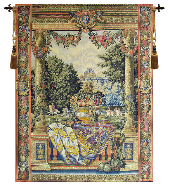 Versailles European Wall Tapestry Farmhouse Tapestries by Tapestry Zest