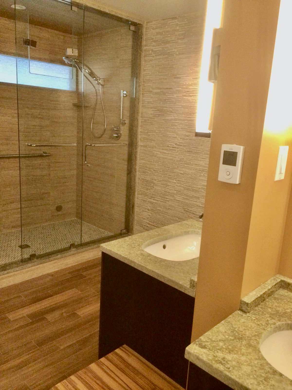 Five-Style Wood Bathroom
