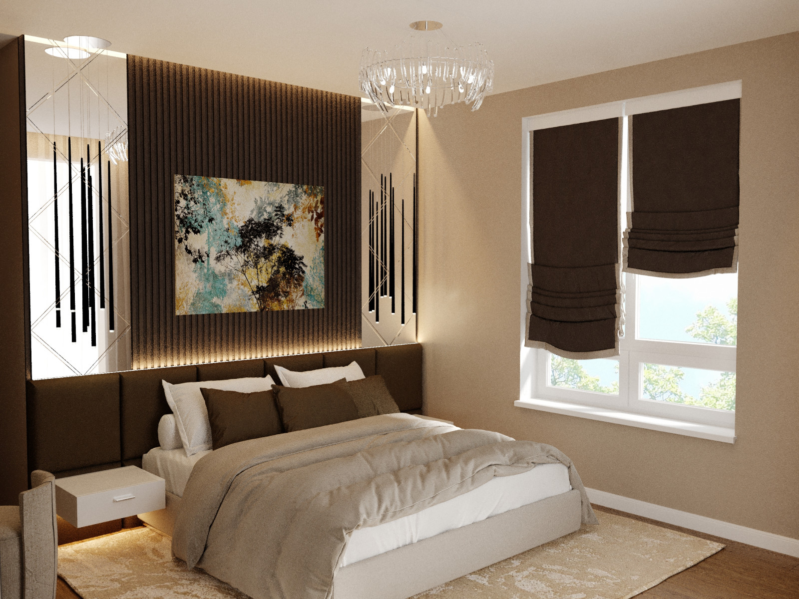 Дизайн-проект квартиры в ЖК Скандинавия