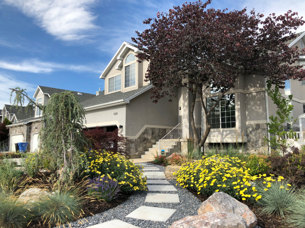 Waterwise Xeriscape Contemporary Landscape Salt Lake City by G