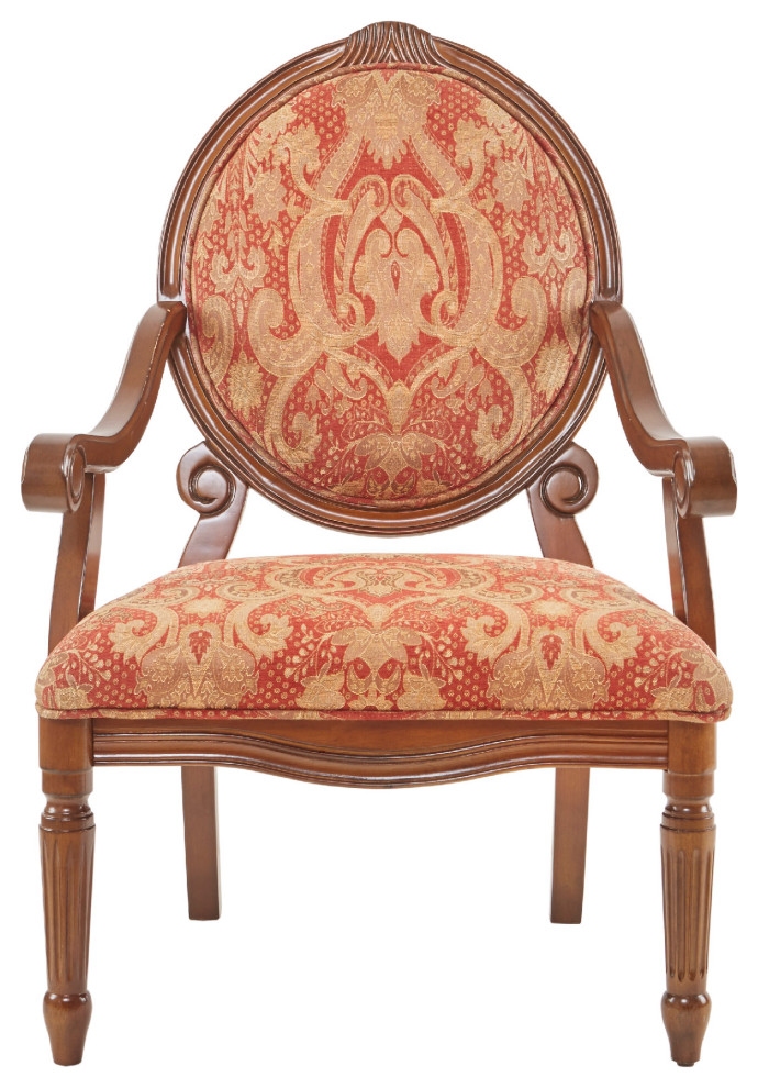 Madison Park Brentwood Accent Chair Traditional Armchairs And