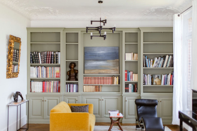 S&eacute;jour maison transitional-family-room