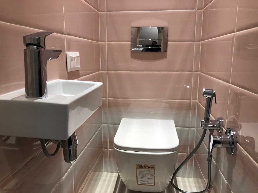 Фото реализации стиля "Пудровый минимализм"