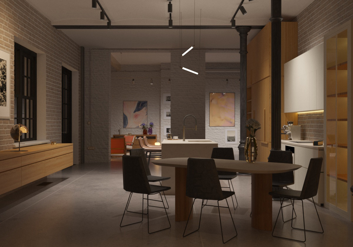 Лофт с оранжереей